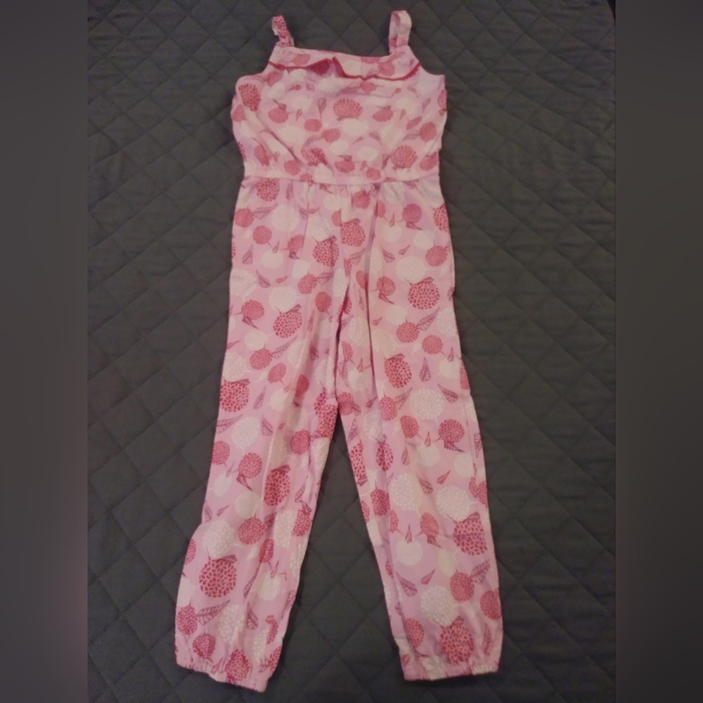 Pink Patterned Jumpsuit - Picture 2 of 8